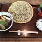 手打ち蕎麦 お乃 - 鴨ざるそば