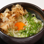亀吉うどん - 釜玉うどん