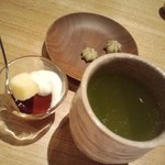 築地ボン・マルシェ - ミニデザート、小菓子、日本茶