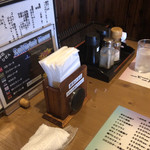 お食事処 ひぜん - 卓上