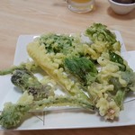 名月 - 山菜の盛り合わせ