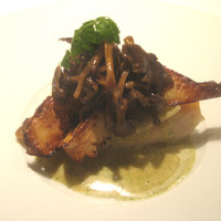 ロドラント ミノルナキジン - ヒラメのグリエ　木の芽バターソース