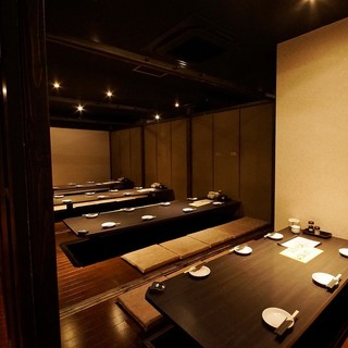 最大200名様OK！ゆったり掘りごたつ