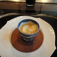 銀座うかい亭 - アミューズ：洋風茶碗蒸し