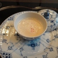銀座うかい亭 - タラバガニのクリームスープ