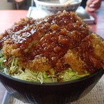 まるてん食堂 - ソースカツ丼  アップ