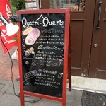 Quatre-Quarts - （2019/3月）訪問日の店頭黒板