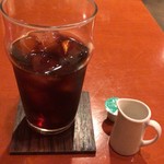 ティーハウス茶屋 - アイスコーヒー 400円