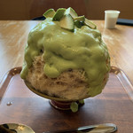 つばめ氷菓店 - アボガドしょうゆミルクあずき