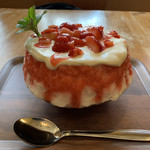 つばめ氷菓店 - 生いちごレアチーズ