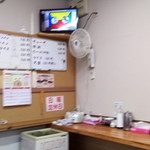 飯山タンメン - テレビつけてもらった。豊さんと木梨君やってたのでそれ見ながら食べた。
