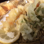 手打ちそば処小杉 須坂インター店 - 天ぷら