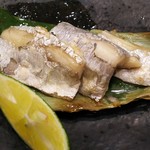 築地寿司清 - 太刀魚の塩焼き