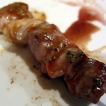 やきとり・ホルモン串　もりしん - 鳥のモモ