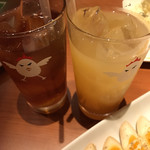 焼鳥ダイニング いただきコッコちゃん - ウーロン茶   グレープフルーツジュース