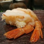 立ち寿司横丁 - 特大赤えび