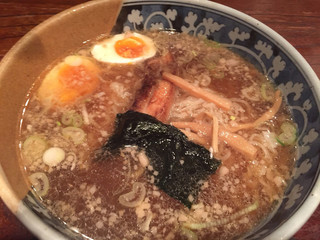 若竹 - ラーメン 530円 大盛100円