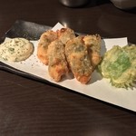 GOCHI - 和食バル GOCHI 横浜店(神奈川県横浜市神奈川区鶴屋町)ささみとしそ巻き 590円