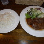 キッチン・カフェ なか - 牛肉のペッパー焼き セット