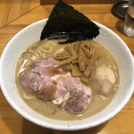 麺屋 永太 - 「ラーメン 並」750円（5周年特別営業「あさりとはまぐりスープ」）