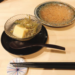 Shukou Musubi Sakaguchi - 卵豆腐とジュンサイ