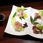 鶏刺身（モモとささみ）