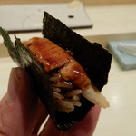 くりや - 穴子の青混ぜ巻き