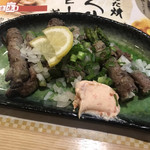 Robatayaki Irori - アスパラの肉巻き