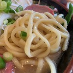 Donto Koi Ya - ラーメン 麺アップ