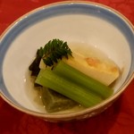 Tsuruya Ryokan - 【2019.5.4(土)】物…刻産筍含煮、粉鰹、富貴青煮、蓮麩、若芽