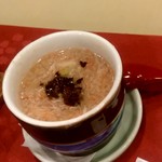 つるや旅館 - 【2019.5.4(土)】玉地蒸し…ズワイ剥身と蚕豆の銀餡掛け、刻みトリュフ