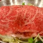 つるや旅館 - 【2019.5.4(土)】信州和牛の沢煮鍋…長野県産黒毛和牛、野菜一式