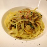 裕の輪 - 有明海のアサリとズワイガニのパスタ