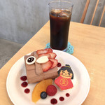 ピーカーブー - ✿こいのぼりロールケーキ 600円(税込)
      ✿アイスコーヒー 450円(税込)
      セットでここから150円(税込)引き
      ✿金太郎マカロン 200円(税込)