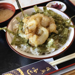 活魚 ふじ - モサエビ丼