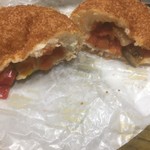 ブーランジェリー　ラ・テール - 玄米入り豆乳仕立てもちもちドーナッツ  5種の野菜煮込み