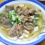 喰うかい - 牛すじうどん 450円(税込)(2019年4月29日撮影)