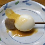 喰うかい - おでん玉子 100円(税込)(2019年4月29日撮影)