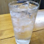 喰うかい - 焼酎の水割り 400円(税込)(2019年4月29日撮影)