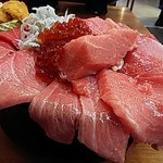まぐろ王国 大ちゃん - 特上本まぐろ中トロ丼