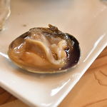 牡蠣場 - アサリの刺身