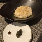 ヴェジトゥス - 穀物
      酒粕クリームの玄米リゾット 完熟胡椒と蕗味噌添え