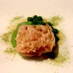 ラピ - 甘鯛鱗焼き　うすい豆