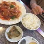 福楽 - 酢豚定食