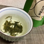 CAFE ホトリ - 桂花緑茶 1300円 なかなかの高級茶ですが、金木犀の香りがとでも良いのですよ