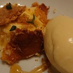 イル プレージョ - ペコリーノチーズのトルタ　タイムのジェラート