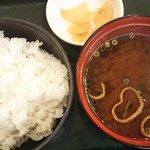 ココス - 19/5　Cセット（ご飯,みそ汁,漬物）：320円+税