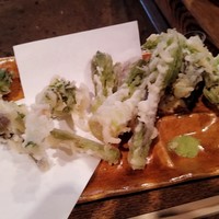 柳家 - 山菜の天ぷら①