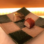 みや古 - 蒸し鮑　タコ