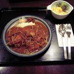 遠州屋 - もやしベーコンカレー！（以外な組み合わせ！）